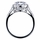 Sheera's Cushion Cut CZ Halo Engagement ring - 8mm
