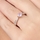 Elisa's Pink Princess Cut CZ Promise Ring
