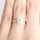 Adela's Cushion Cut CZ Engagement Ring