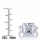 Alette's Emerald Cut CZ Engagement Ring