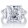 Alette's Emerald Cut CZ Engagement Ring