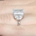 Alette's Emerald Cut CZ Engagement Ring