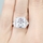 Alette's Emerald Cut CZ Engagement Ring