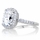 Amerie's  2.5 Carat Cushion Cut Halo Engagement Ring