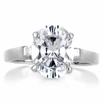 Anastasia's Oval Cut Solitaire Engagement Ring