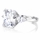 Anise's Cushion Cut CZ Engagement Ring