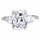 Anise's Cushion Cut CZ Engagement Ring