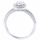Anjala's .25 ct Round Cut CZ Wedding Ring Set