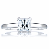 Annie's Promise Ring - 1 CT Princess Cut CZ