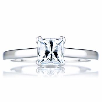 Annie's Promise Ring - 1 CT Princess Cut CZ