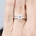 Annie's Promise Ring - 1 CT Princess Cut CZ