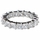 Aren's Princess Cut CZ Stackable Eternity Ring