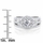 Karola's Art Deco Cubic Zirconia Wedding Ring Set