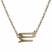 Athena's Goldtone Zodiac Charm Necklace - Scorpio