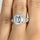 Barbara's Estate Style Asscher Cut Engagement Ring