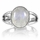 Belinda's Oval Cut Simulated Moonstone Ring