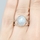Belinda's Oval Cut Simulated Moonstone Ring