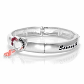 Brenda's Breast Cancer Awareness Bracelet