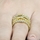 Brenna's Set of 5 Stackable Rings - Goldtone