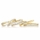 Brenna's Set of 5 Stackable Rings - Goldtone