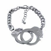 Handcuff Bracelet - Top Rated Handcuff Jewelry - 7 inches plus 2 inch extender