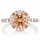 Carrie's 2ct Rose Goldtone and Round Champagne CZ Engagement Ring