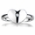 Vanessa's Engravable Heart CZ Promise Ring