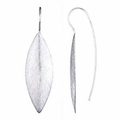 Claudelle's Sterling Silver Leaf Dangle Earrings - Final Sale
