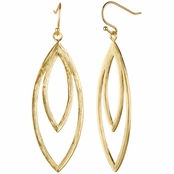 Coco's Boho Goldtone Dangle Earrings