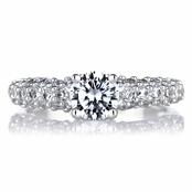 Darcey's Pave CZ Promise Ring
