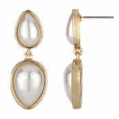 Daria's Imitation Pearl Tear Drop Earrings