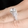 Dominika's 3 Stone CZ Engagement Ring