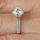Doreen's Princess Cut Halo CZ Engagement Ring