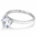 Enya's 2.25 Carats Round Cut Cubic Zirconia Engagement Ring