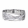 Faith's Cubic Zirconia Criss Cross Band Ring