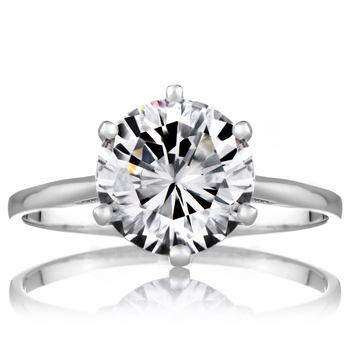 Fredericka's 2.5 Carat Promise Ring - Petite