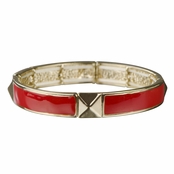 Giulia's Orange Stackable Bangle Bracelet