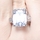 Grace's Emerald Cut CZ Enagagement Ring