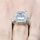 Grace's Emerald Cut CZ Enagagement Ring