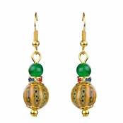 Gretchen's Multi-Color Beaded Dangle Earrings