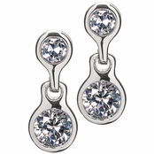 Jacinda's Non Pierced Magnetic Earrings - CZ Studs