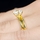 Jackie's 2 Carat Round Cut CZ Goldtone Wedding Ring Set