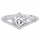 Jesenia's CZ Art Deco Engagement Ring
