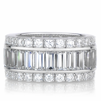 Kalani Eternity Band CZ Ring
