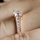 Kalma's 2ct CZ Rose Goldtone Princess Cut Engagement Ring