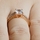 Kalma's 2ct CZ Rose Goldtone Princess Cut Engagement Ring