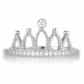 Kari's Cubic Zirconia Tiara Ring
