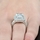 Karianne's Vintage Halo Emerald Cut CZ Wedding Ring Set
