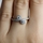 Karmela's Round Cut CZ Swirl Promise Ring