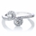 Karmela's Round Cut CZ Swirl Promise Ring